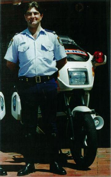 Senior Constable Dallas TIDYMAN at the Police Driver Training Unit