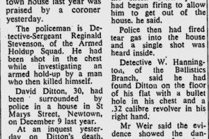 Offender, David DITTON who shot Reg.