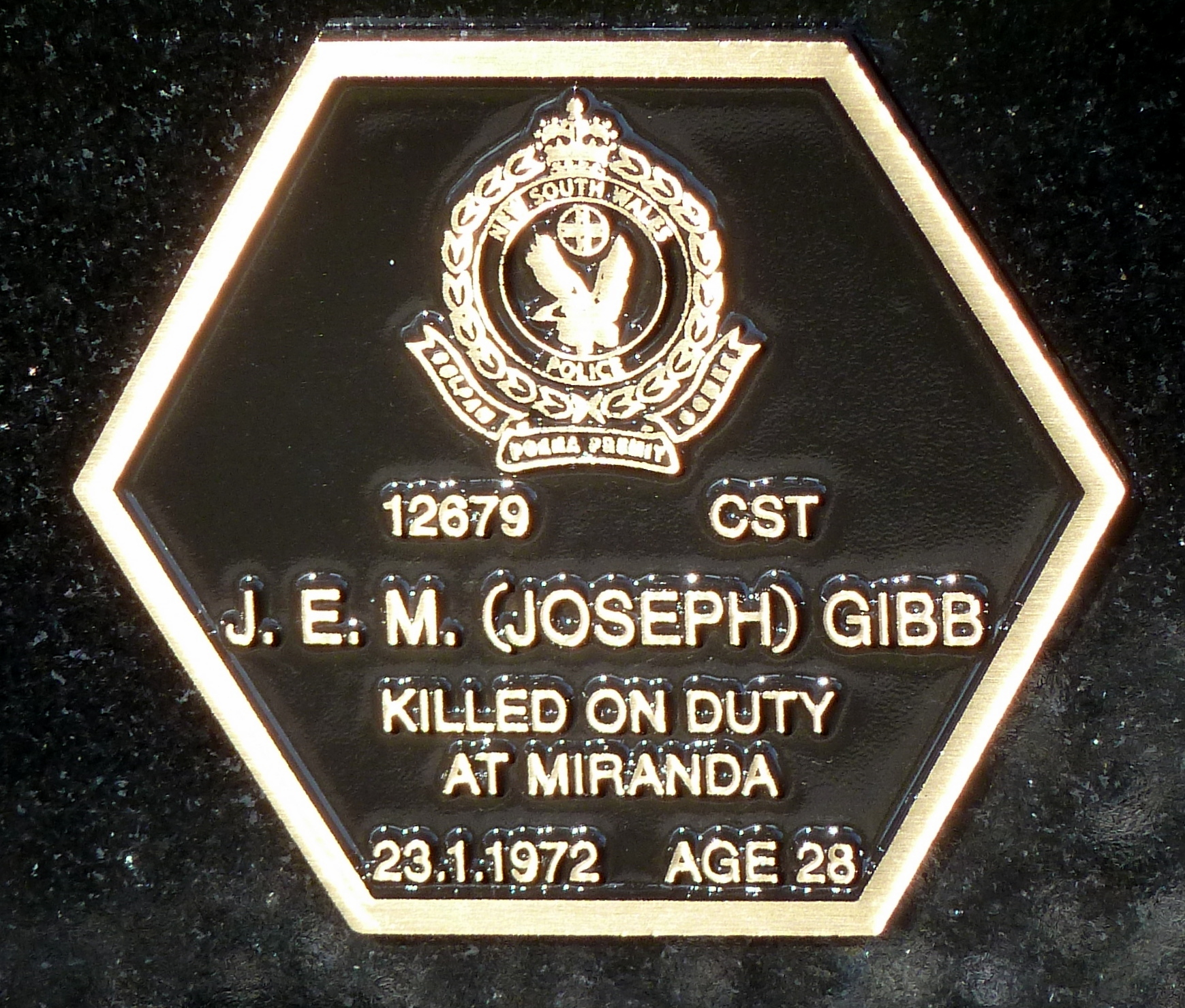 Joseph Edward Matthew GIBB
