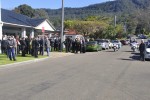 15 August 2013 Funeral for Retired Sgt Geoffrey Enoch RICHENS at Bulli.