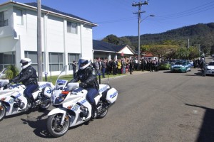 15 August 2013 Funeral for Retired Sgt Geoffrey Enoch RICHENS at Bulli.