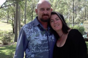 FAMILY MAN: Paul Wilcox and his wife Jen are hopeful the fundraising dinner will help to cover medical expenses.