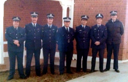 Senior Sergeant Morley centre Narrandera 1983-4. You often wonder about your old Sergeants and how they are going.