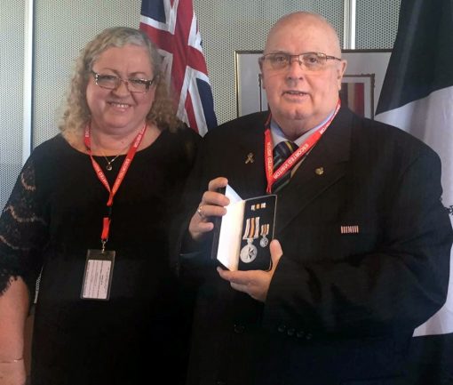 Robyn Perkins & Russell Joseph PERKINS National Police Service Medal - 15 November 2015