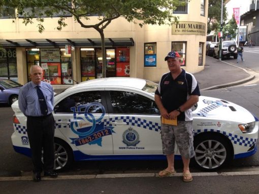 Terence Charles Calov DALTON with Greg Martin: One of the most professional Police Officers I have worked with the best person to lead the NSW Police for the 150th celebration worked with Terry over the years and bumped him in Sydney on a visit from the bush RIP Sir