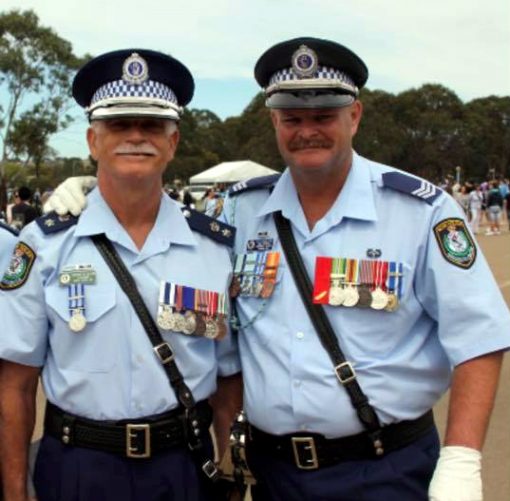 Terry DALTON & Sgt Sean Phillips<br /> One of the nicest bosses and blokes, I ever had the fortune too have met. RIP Sir