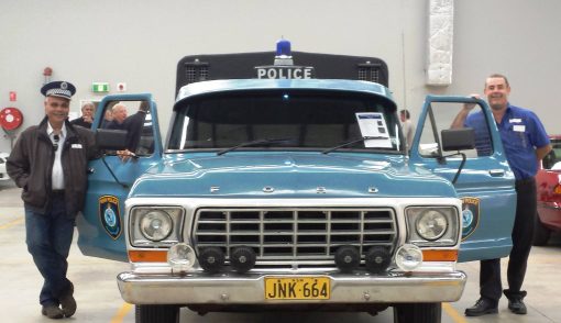 Cal & 11.45pm ( Nabil Elias just isn't quite dark enough to be midnight ) with the old F100 which we did a lot of shifts in at Cabramatta LAC - NSW Police Force & Fairfield LAC - NSW Police Force back in the 1970's.