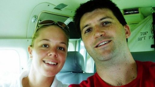 Sally Urquhart and fiance Trad Thornton. Sally Urquhart died when the TransAir passenger plane smashed into a hill in May 2005 on approach to the Far Northern community of Lockhart River, killing all 15 people aboard.