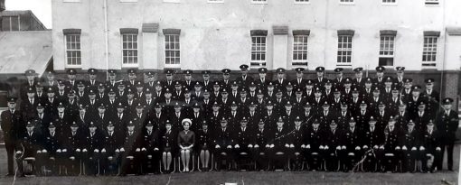 Police Training Centre - Redfern Class 103 Attested on Monday, 10 May 1965<br /> John Walker - top row - 2nd from right.<br /> Photo from John Walker - 2020<br /> 'possibly' Kenneth Owen EARL # 11490 - Back row - 9th from right