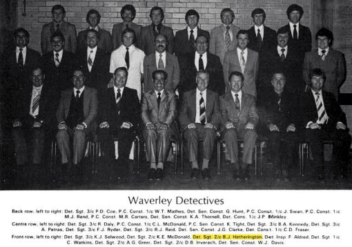 Waverley Detectives - Brian HETHERINGTON 