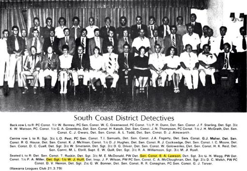 South Coast District Detectives ( Illawarra )