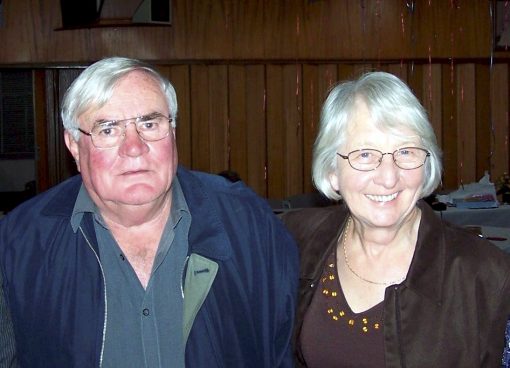 Max and Annette McDONALD, at Crookwell, July 2006, 70th birthday gathering for lifelong friend Russell LYNAM
