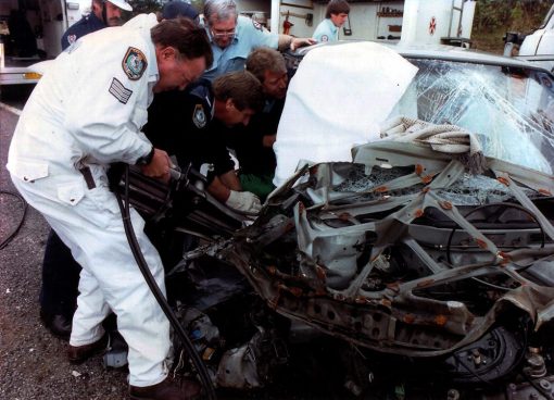 John BYERS, JB, Johnny BYERS, UNKNOWN FIRE OFFICER, SGT JOHN BYERS, A/O ?, S/C GARY THOMPSON, PARAMEDIC TERRY MORROW, A/O TONY RYAN