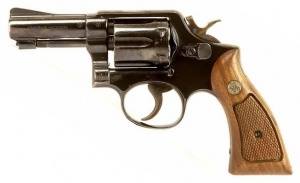 Smith & Wesson .38 cal revolver