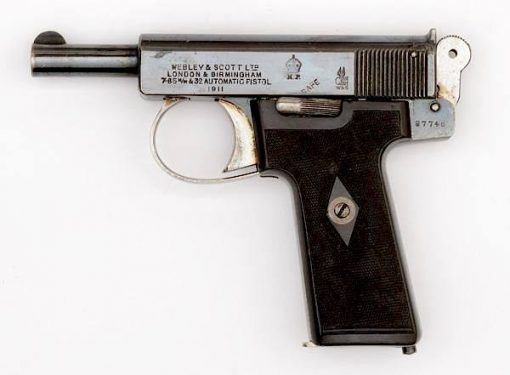 Webley & Scott Automatic pistol